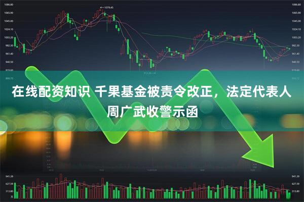 在线配资知识 千果基金被责令改正，法定代表人周广武收警示函